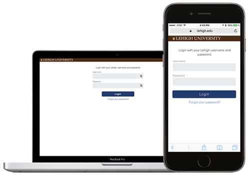 Coming soon: A redesigned login page for Lehigh online services | Library &  Technology Services