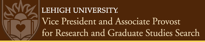 Vice President and Associate Provost for Research and Graduate Studies Search