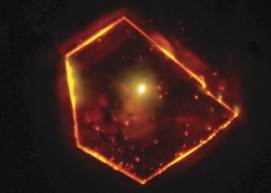 [Image: Luminescence in a rubrene crystal']