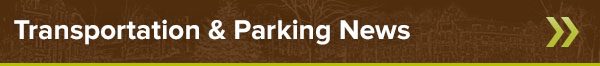 Transportation & Parking news banner logo