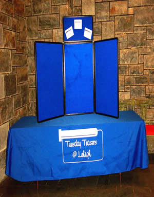 Tuesday Teasers display board