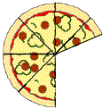 6.5 slice pizza