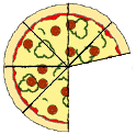 5.7 slice pizza