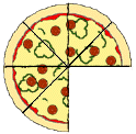 6 slices