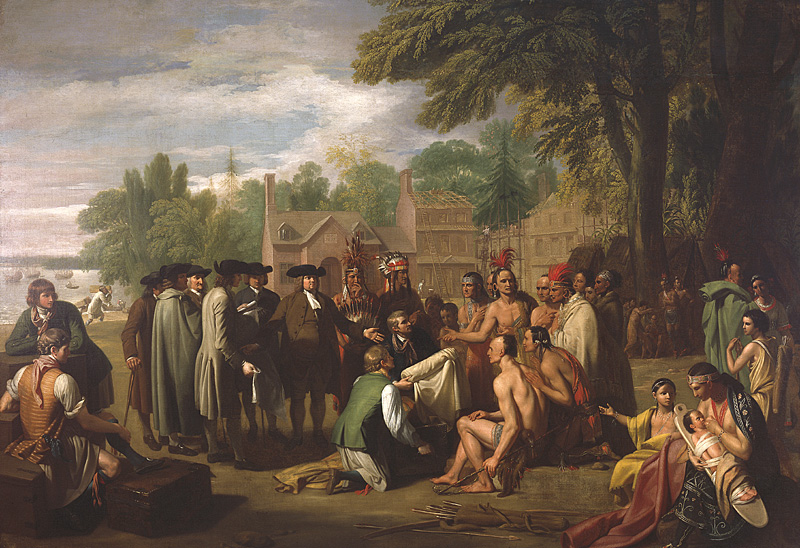 Benjamin West, "Penn's Treaty with the Indians"
