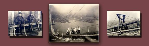 Delaware River Bridge Construction
