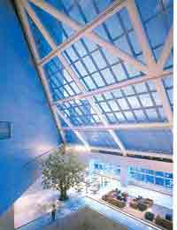 atrium showing connections