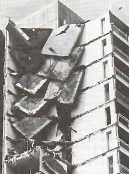 building collapsing