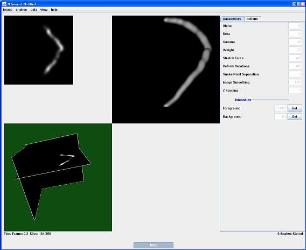 layout showing the parameters pane