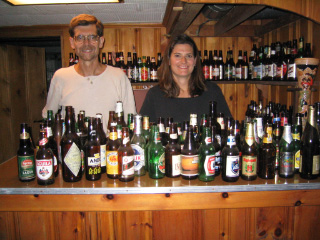 don davis s beer bottle colletion