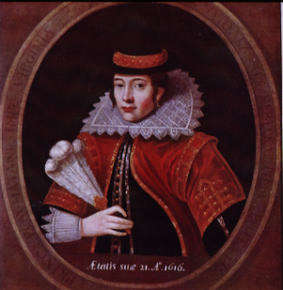 Booten Hall portrait of Pocahontas