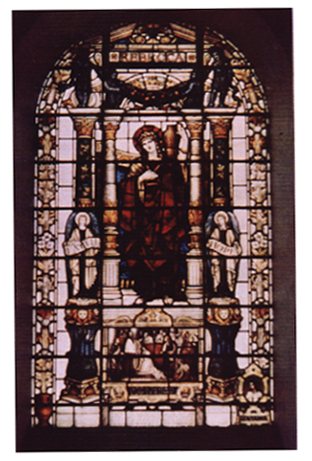 Rebecca window, St George's Church, Gravesend, England