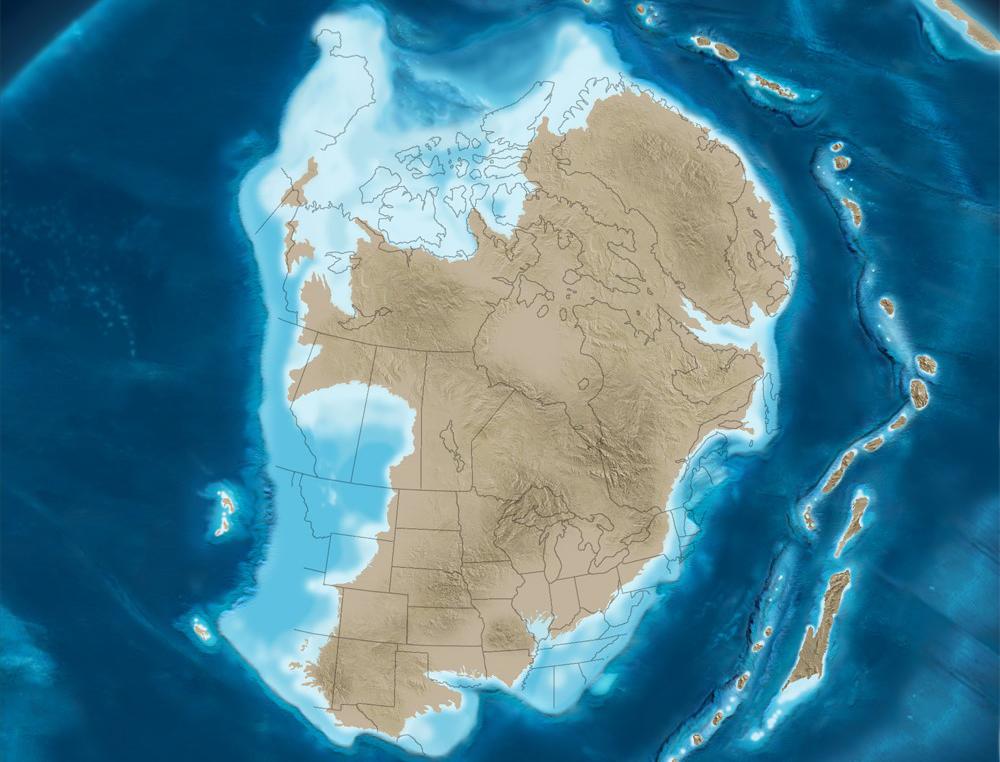 Late Cambrian North America.
