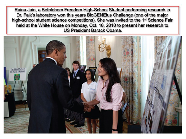Raina Jain meets President Obama