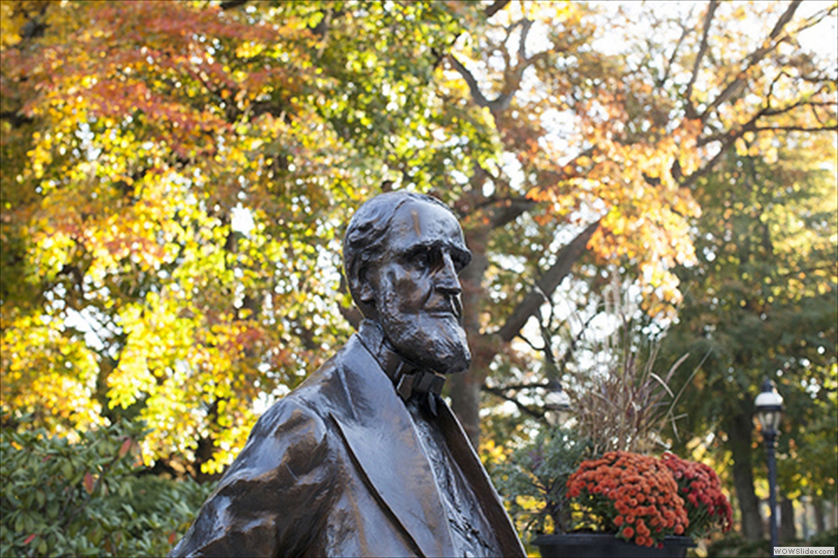 Asa Packer statue