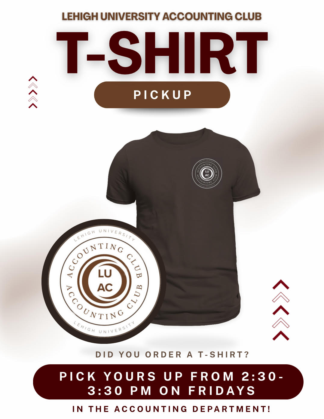 T-Shirt Pickup Flyer