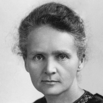 [Image: Curie-Sklodowska in ~1900]