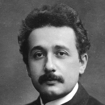 [Image: Einstein in ~1910]