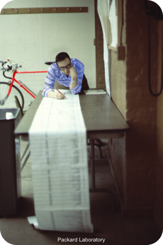 Programming in the old days.